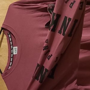 Long sleeve PINK/Victoria secret shirt